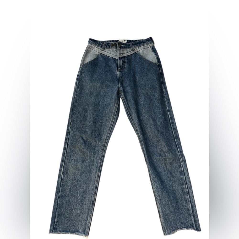 Princess Polly Jeans Springfield Mom 2 tone jeans
